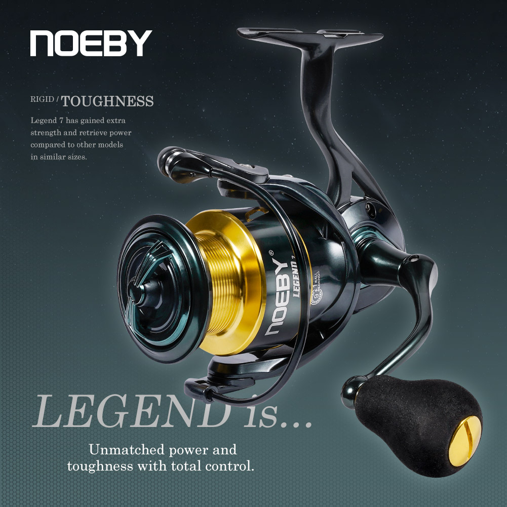 Fishing Equipment Daiwa - Noeby Spinning Fishing Reel 3000 4000