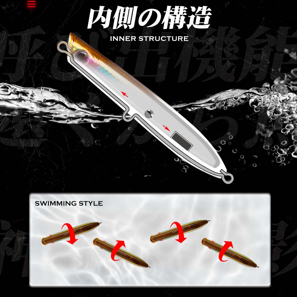Hunthouse Floating Surface Pop - Fishing Equipment Daiwa のレビューと価格