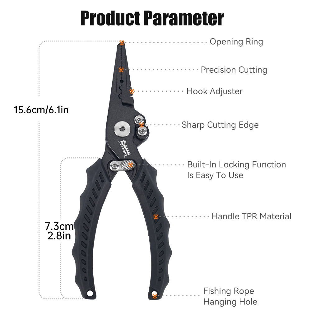 Kingdom Fishing Pliers Multifu - Fishing Equipment Hook のレビューと価格