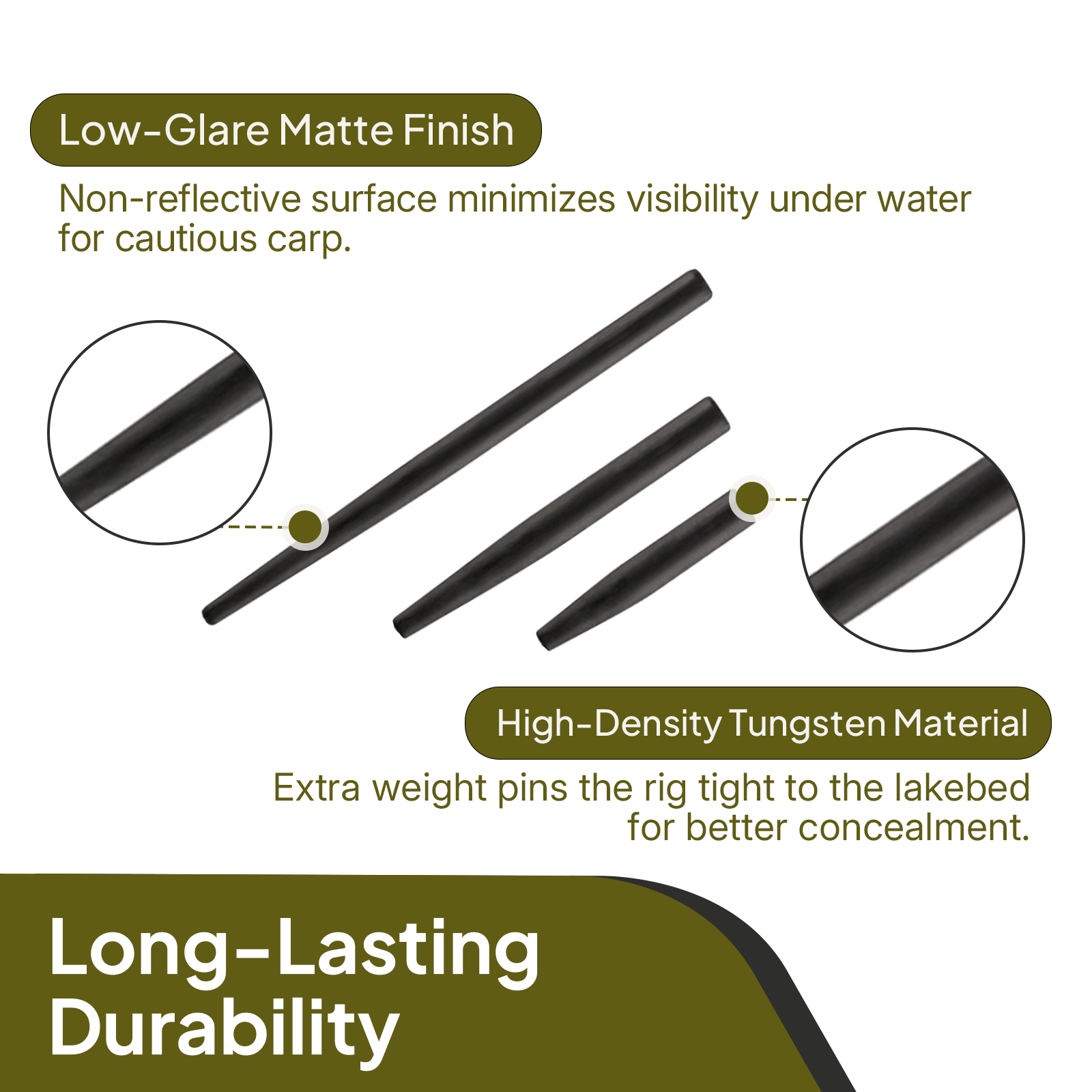 10pcs Tungsten Fishing Anti Ta - Fishing Equipment Wholesale のレビューと価格