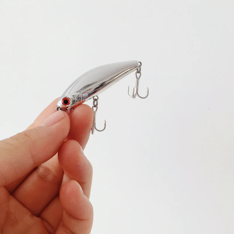 1pcs 5.5cm/6.5g Mini Laser Har - Fishing Equipment Daiwa のレビューと価格