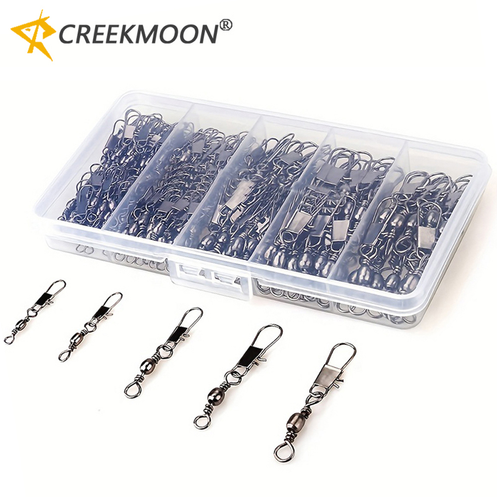 100Pcs/Lot 4#6#8#10#12# Swivel - Fishing Equipment Hook のレビューと価格