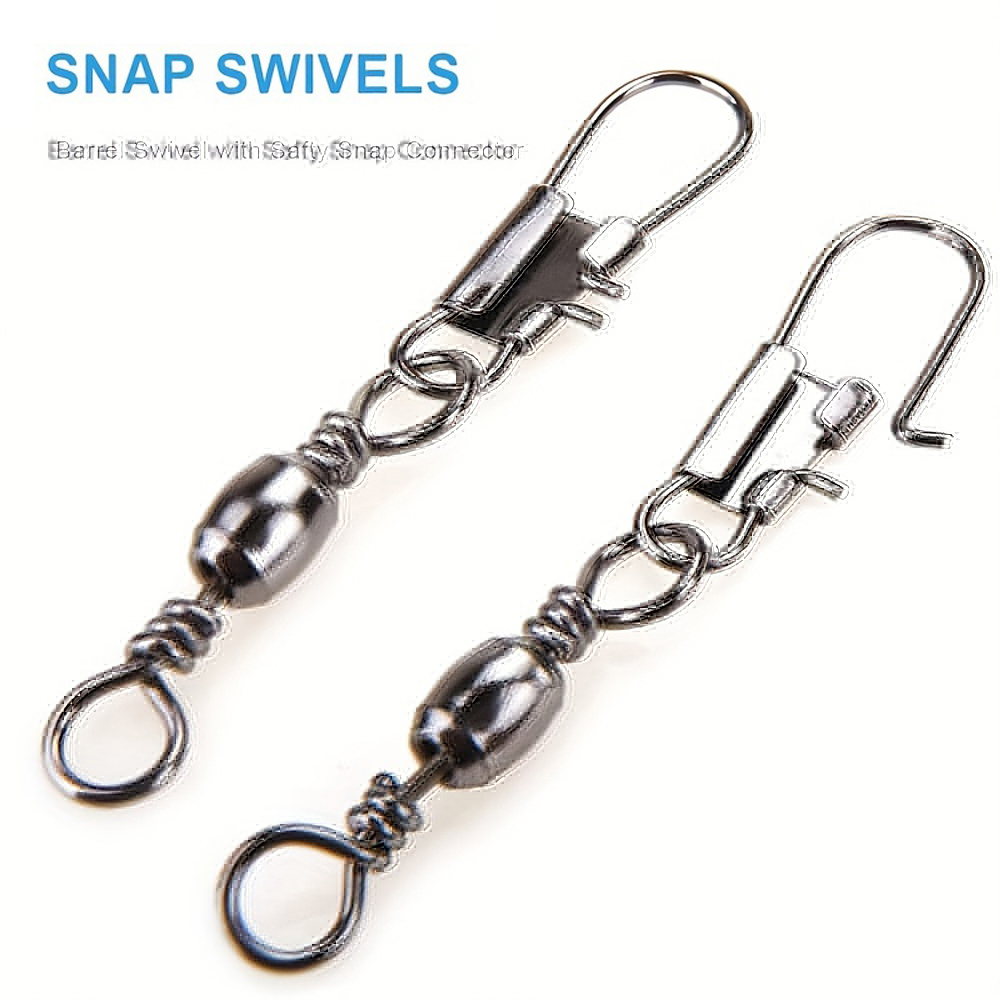 100Pcs/Lot 4#6#8#10#12# Swivel - Fishing Equipment Hook のレビューと価格