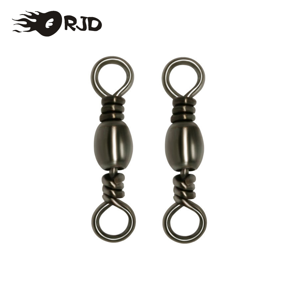 ORJD 20-50pcs Barrel Swivels F - Fishing Equipment Hook のレビューと価格