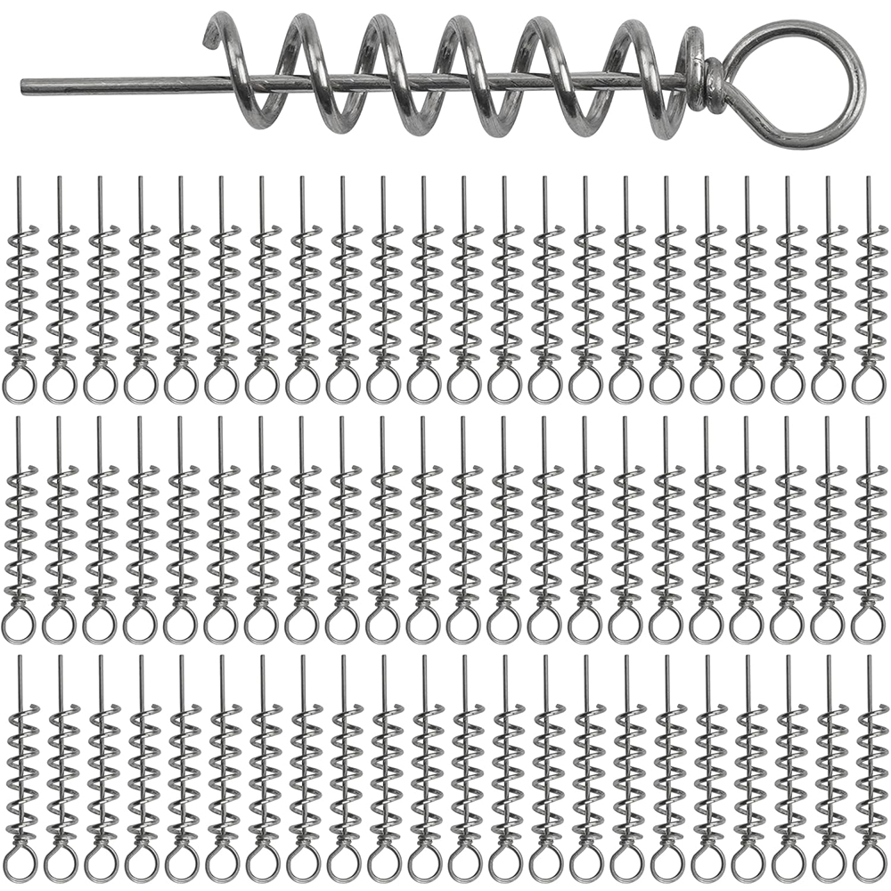 50Pcs Spring Twist Lock Fishin - Fishing Equipment Hook のレビューと価格