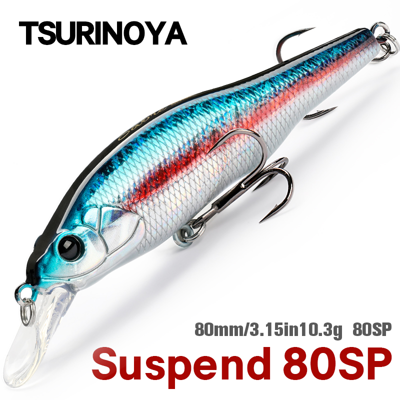 TSURINOYA 80SP Suspending Minn - Fishing Equipment Daiwa のレビューと価格