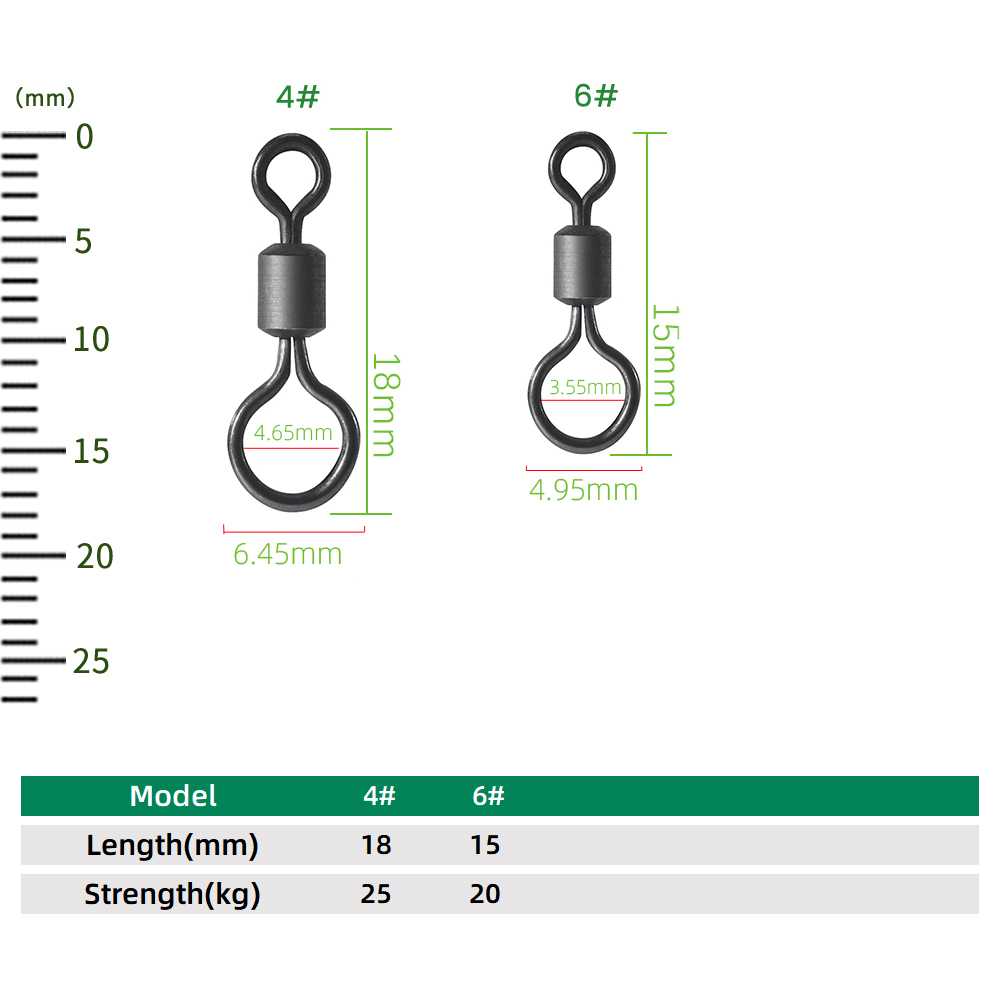 100pcs Carp Fishing Swivel Big - Fishing Equipment Hook のレビューと価格