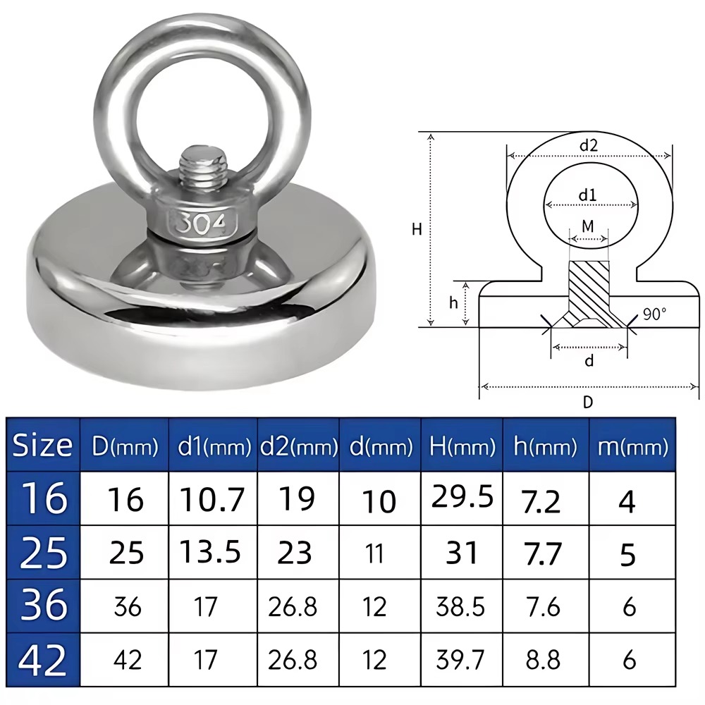 Fishing Salvage Neodymium Magn - Fishing Equipment Hook のレビューと価格