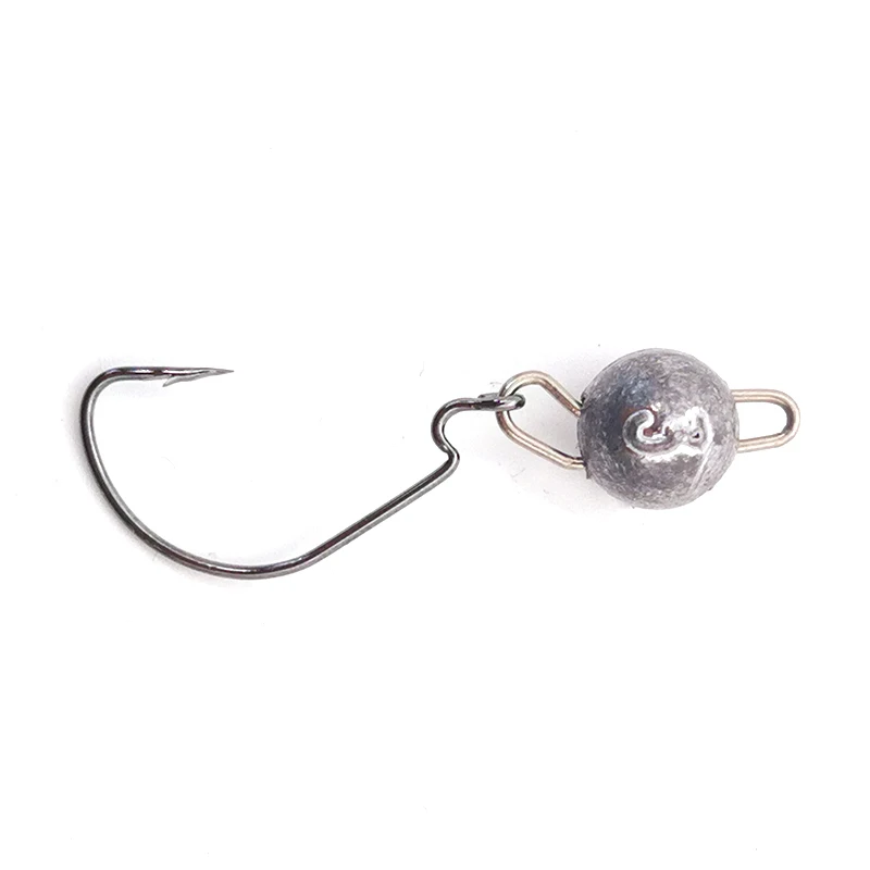 OUTKIT 10pcs/lot Lead Head Sin - Fishing Equipment Hook のレビューと価格