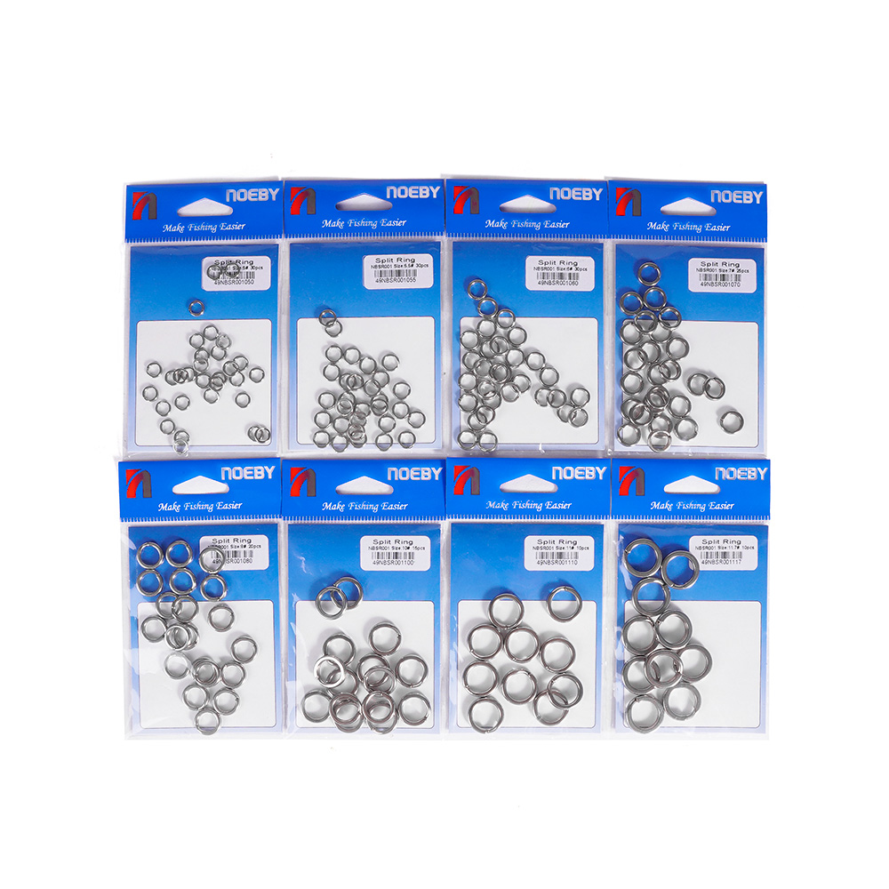 Noeby Stainless Steel Split Ri - Fishing Equipment Hook のレビューと価格