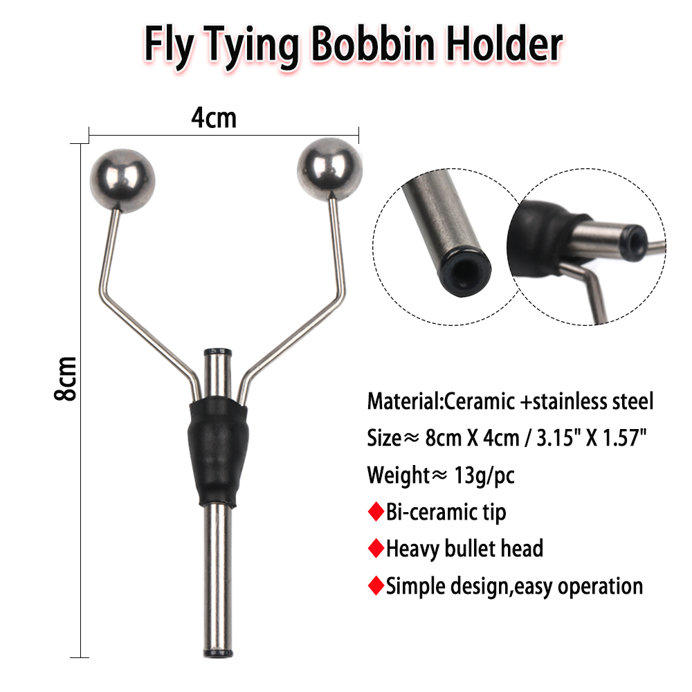 Vampfly Bi-Ceramic Tip Bobbin  - Fishing Equipment Hook のレビューと価格